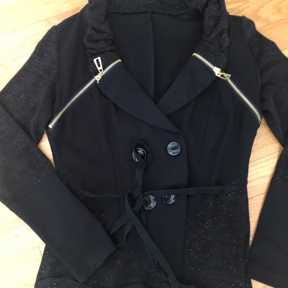 Black blazer decorated - Picture 5 of 9